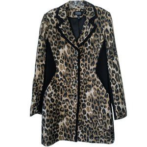 Dennis Basso Woven Brocade Topper with Luxe Crepe